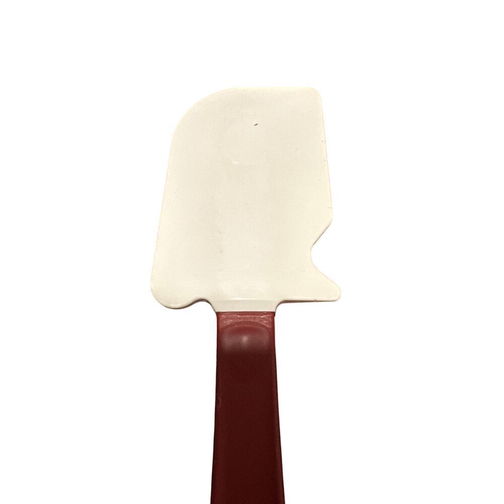 Rubbermaid Commercial White Silicone Spatula Red Handle 13 - Picture 2 of 4